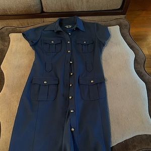 Navy Blue Maxi Dress